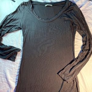 Dark Gray Long Sleeve Shirt